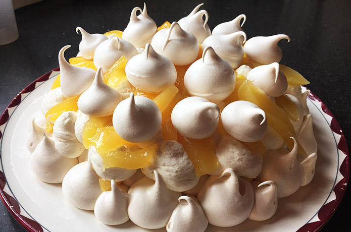 Des délicieuses desserts aux goûts originales à la table d'hôtes de La Lue, Allier